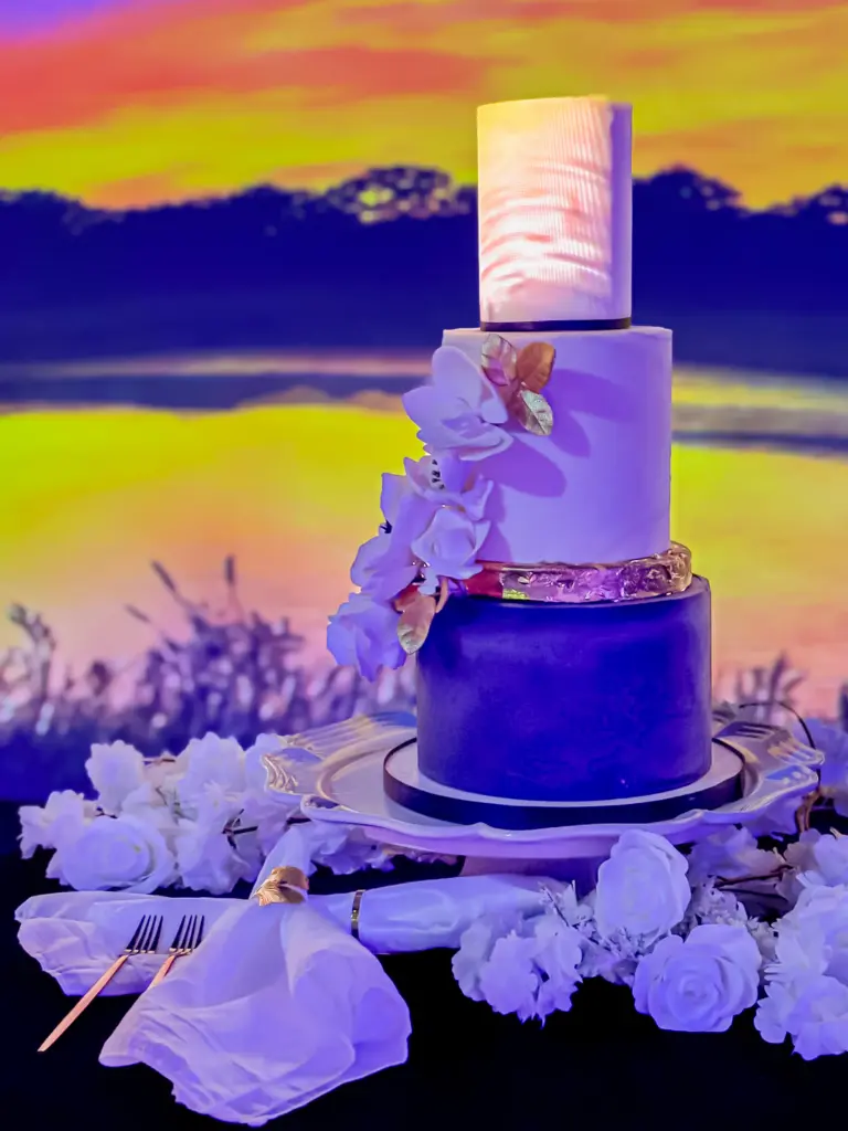 Artist-made wedding details