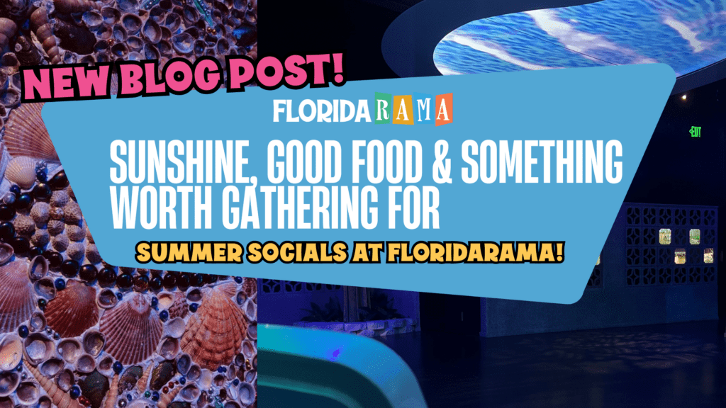Summer events at FloridaRAMA graphic promoting new blog